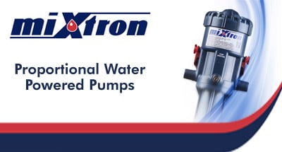Mixtron Water Powered Dosing Pumps